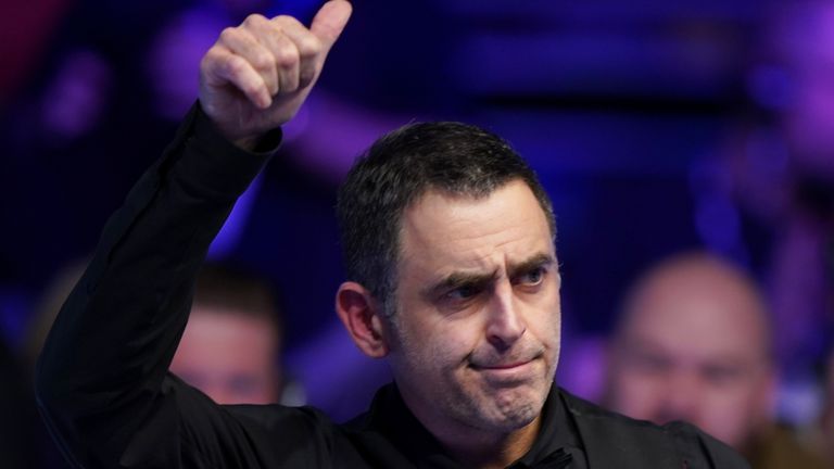 Ronnie O'Sullivan has the chance to win all three Triple Crown events in a calendar year